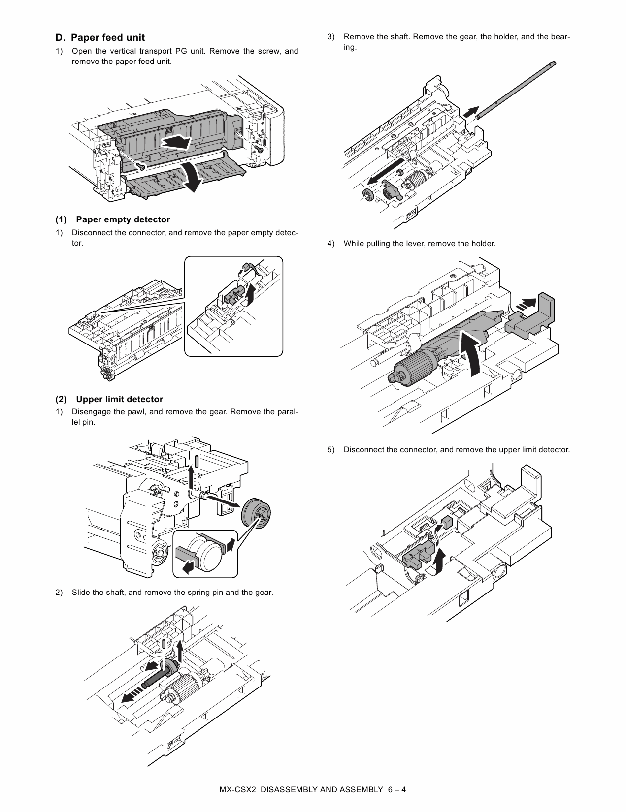 SHARP MX CSX1 CSX2 Service Manual-5